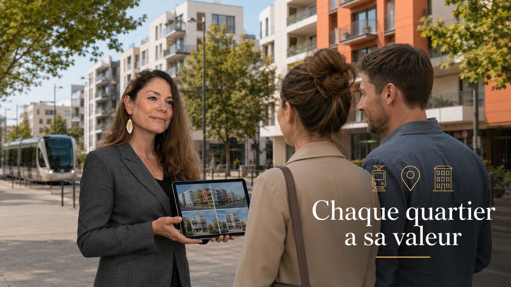 Les quartiers de Bron et leurs écarts de prix au m² pour un appartement